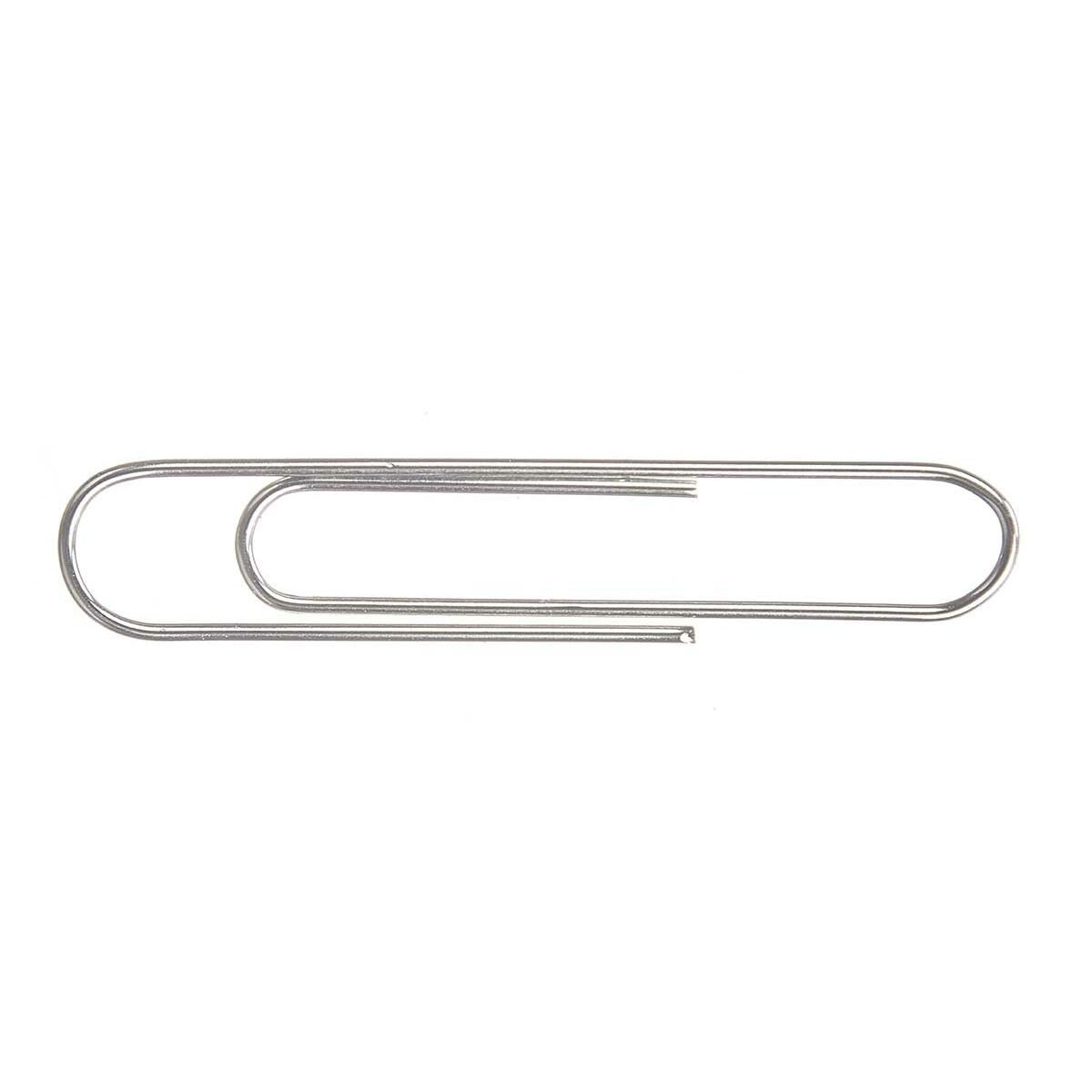 Clips Pincello Argintiu Metal Mare (24 Unități)
